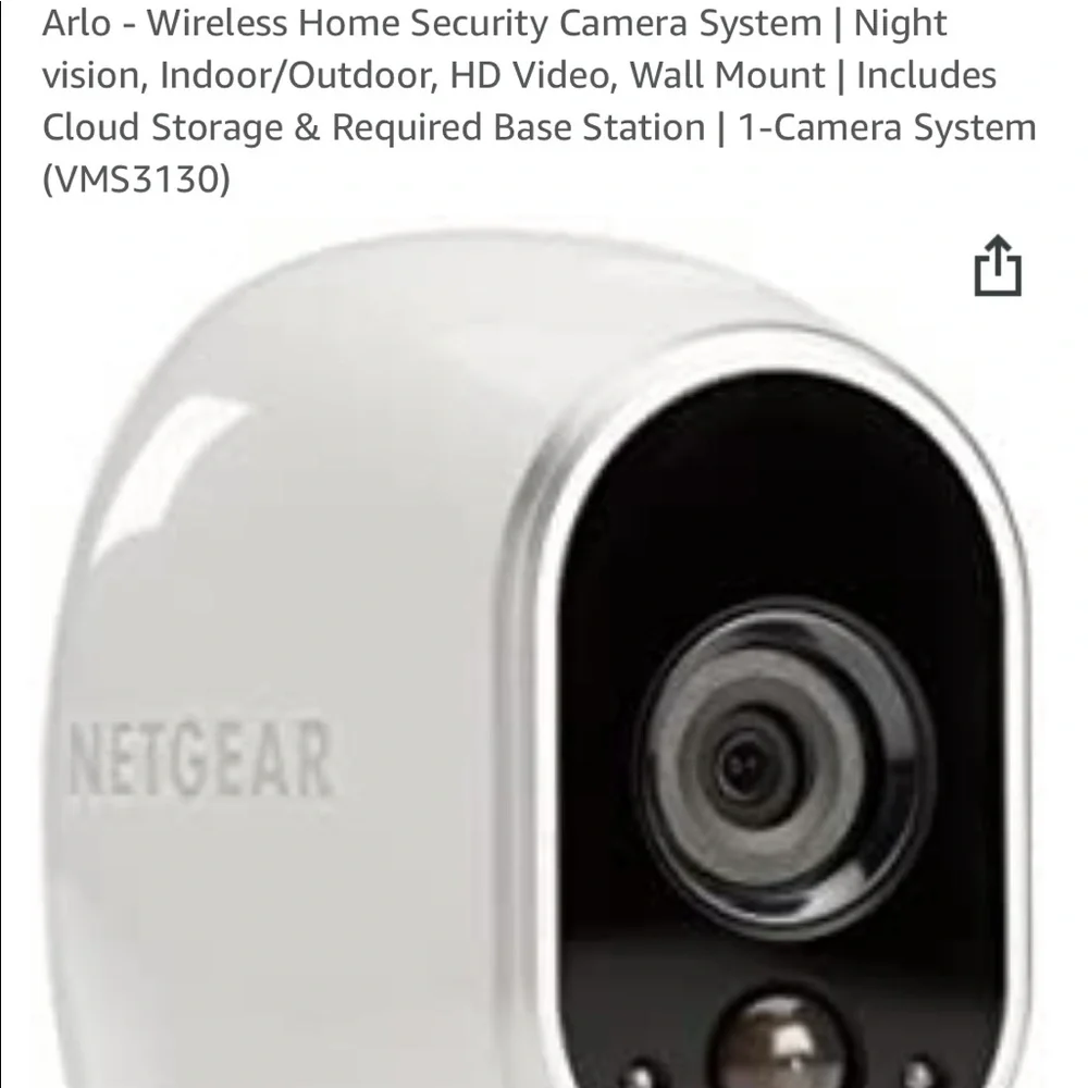 Arlo Netgear 2 Camera HD Wireless Security System